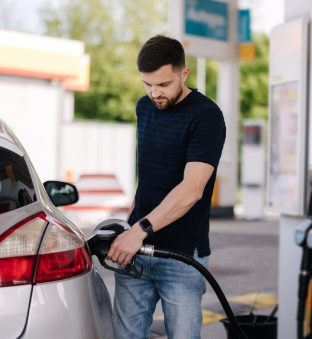 Plein d'essence actif